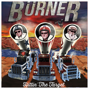 Burner Hittin´The Target LP Cover